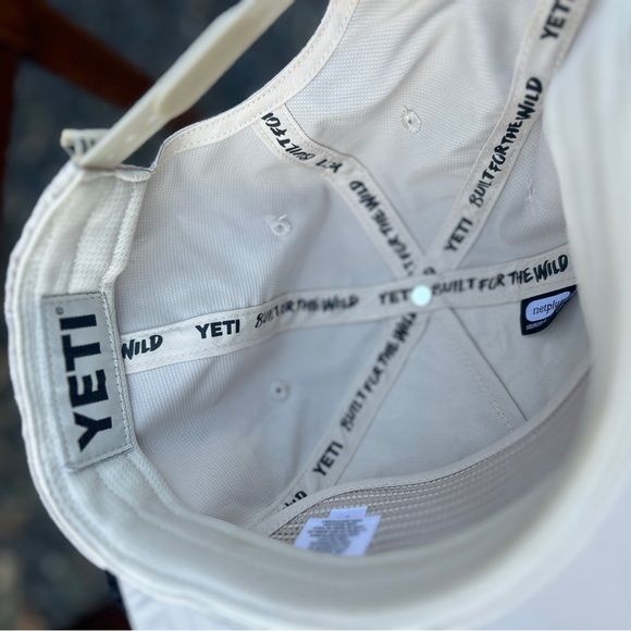 Yeti SnapBack Hat in Tan/Black - Picture 2 of 2